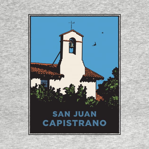 San Juan Capistrano Mission by Retron